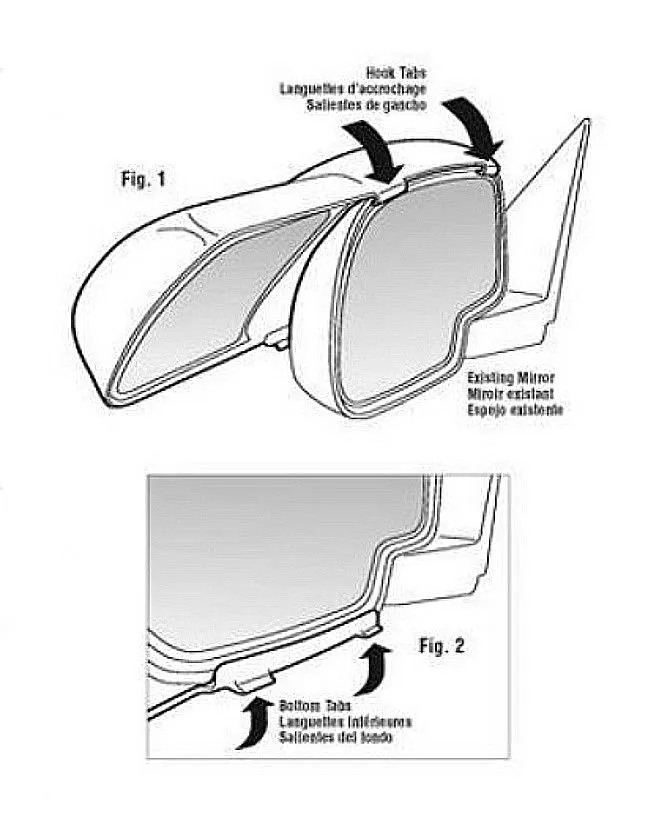 Custom Fit twng Mirror-CADI Es